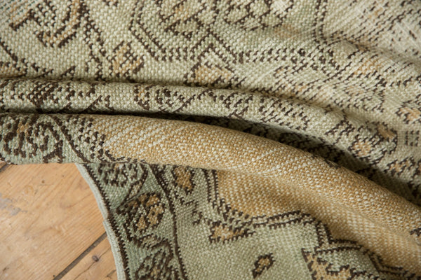 3.5x4.5 Vintage Distressed Oushak Square Rug // ONH Item 7520 Image 5