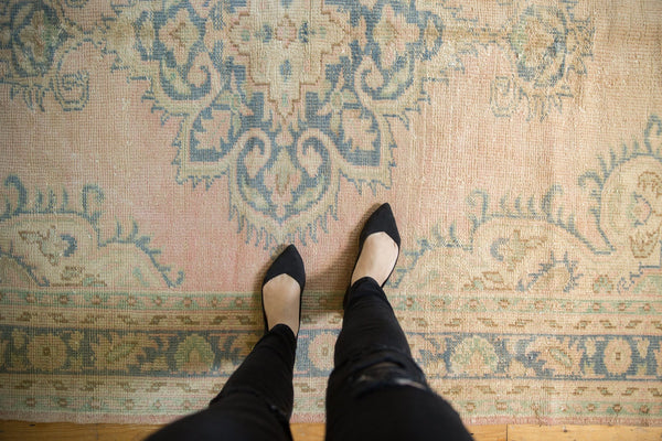 6x9 Vintage Distressed Oushak Carpet // ONH Item 7522 Image 1