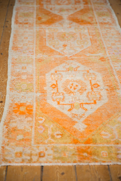 Vintage Distressed Oushak Rug Runner / ONH item 7525 Image 5