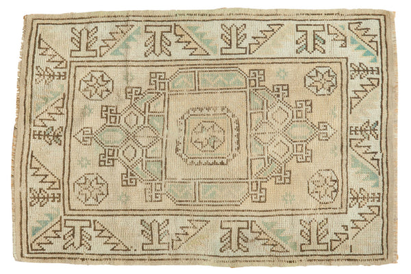 2.5x3.5 Vintage Distressed Melas Rug // ONH Item 7526