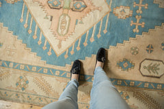 6.5x10 Vintage Distressed Oushak Carpet // ONH Item 7527 Image 1