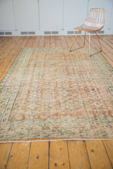 5.5x9 Vintage Distressed Oushak Carpet // ONH Item 7536 Image 5
