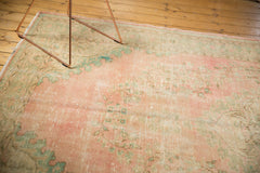 7x10.5 Vintage Distressed Oushak Carpet // ONH Item 7538 Image 5