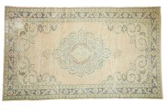 6x10 Vintage Distressed Oushak Carpet // ONH Item 7544