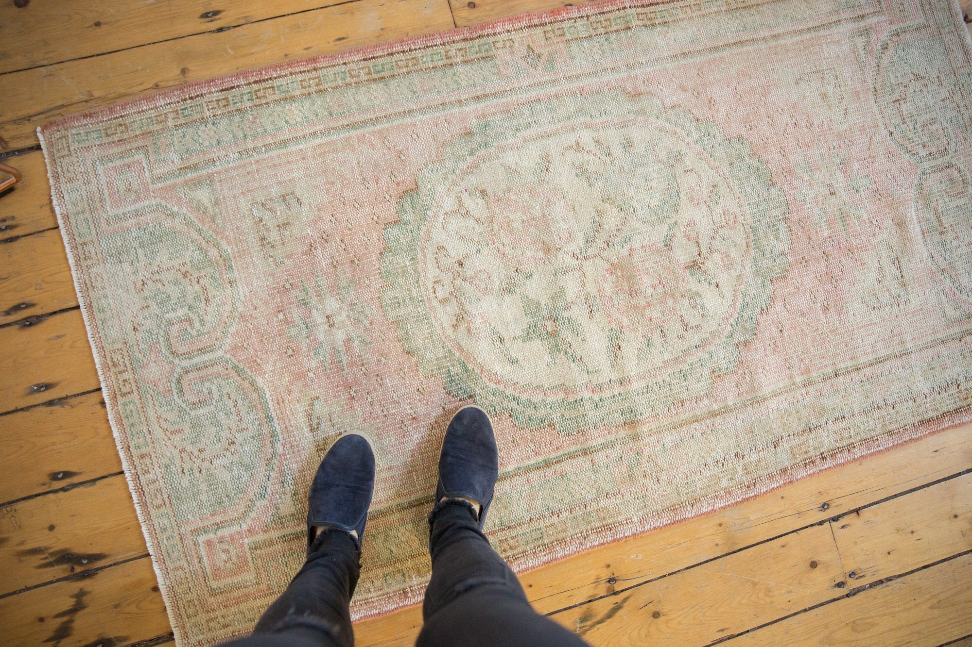 3x5.5 Vintage Distressed Oushak Rug // ONH Item 7550 Image 1