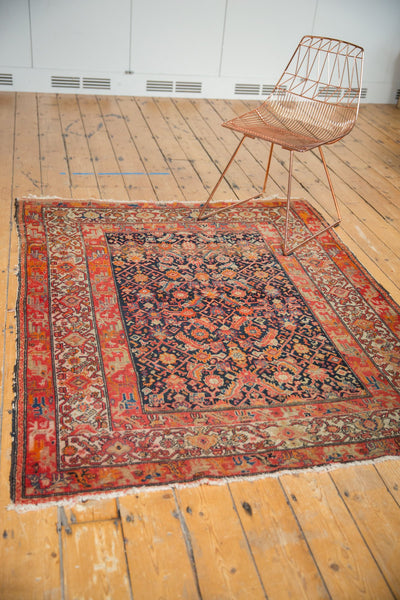 5x6 Antique Malayer Square Rug // ONH Item 7558 Image 7