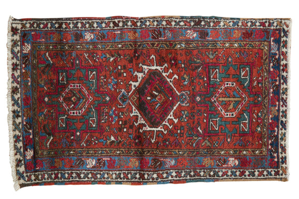 2.5x4 Vintage Karaja Rug // ONH Item 7560