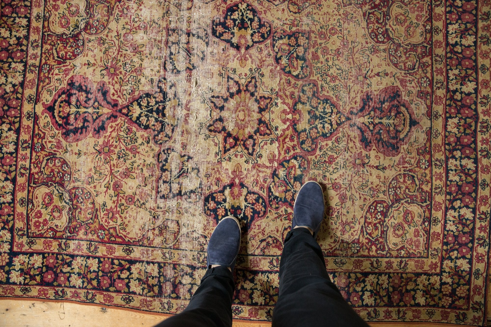 4.5x6 Antique Kerman Rug // ONH Item 7564 Image 1