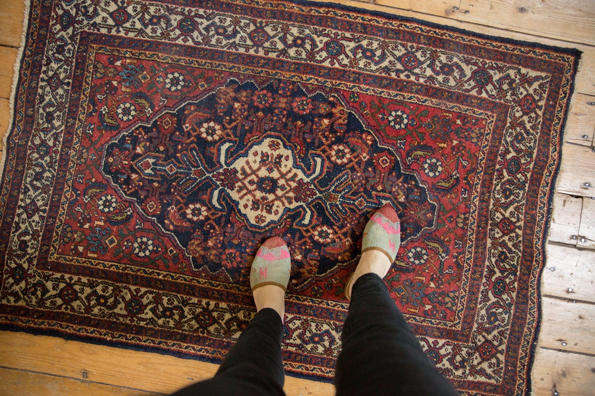 3x5 Vintage Bibikabad Rug // ONH Item 7565 Image 1