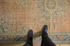 6.5x10 Vintage Distressed Oushak Carpet // ONH Item 7575 Image 1