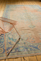 6.5x10 Vintage Distressed Oushak Carpet // ONH Item 7575 Image 2