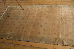 4x8.5 Vintage Distressed Oushak Rug Runner // ONH Item 7576 Image 6