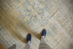 6.5x9.5 Vintage Distressed Oushak Carpet // ONH Item 7578 Image 1