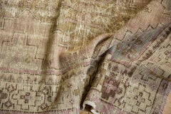 3x9 Vintage Distressed Oushak Rug Runner // ONH Item 7579 Image 5