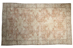 6x10 Vintage Distressed Oushak Carpet // ONH Item 7583