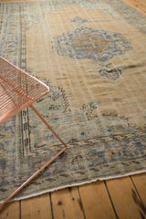 7x10.5 Vintage Distressed Oushak Carpet // ONH Item 7612 Image 4