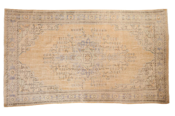 6x10 Vintage Distressed Oushak Carpet // ONH Item 7613