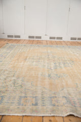 7x9.5 Vintage Distressed Oushak Carpet // ONH Item 7616 Image 4
