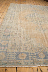 7x9.5 Vintage Distressed Oushak Carpet // ONH Item 7616 Image 6