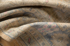 7x9.5 Vintage Distressed Oushak Carpet // ONH Item 7616 Image 8
