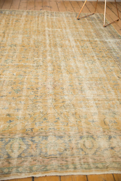 7x10.5 Vintage Distressed Oushak Carpet // ONH Item 7622 Image 6