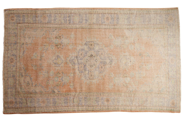 6x10 Vintage Distressed Oushak Carpet // ONH Item 7623