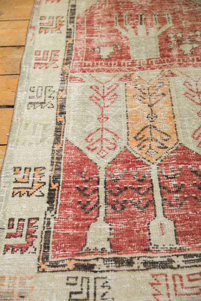 2.5x5 Vintage Distressed Oushak Rug Runner // ONH Item 7629 Image 3