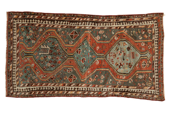 2.5x4.5 Vintage Kamseh Rug // ONH Item 7632