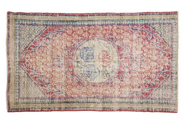 3x5 Vintage Distressed Oushak Rug // ONH Item 7638