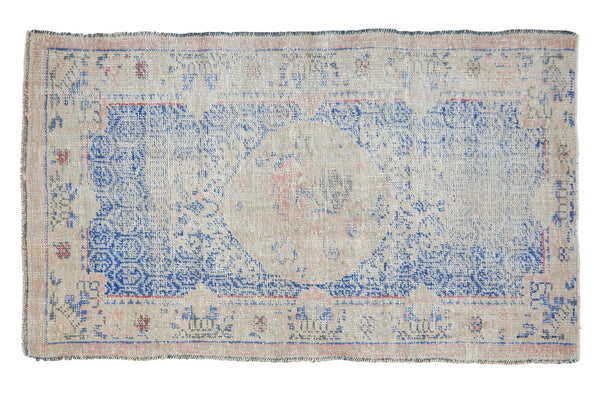 3x5 Vintage Distressed Oushak Rug // ONH Item 7641