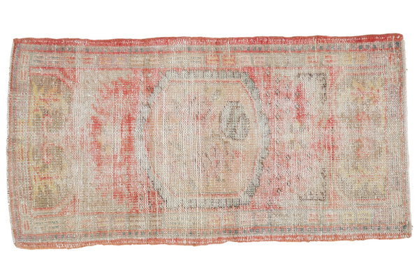 2x4.5 Vintage Distressed Oushak Rug Runner // ONH Item 7642