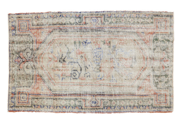 3x4.5 Vintage Distressed Oushak Rug // ONH Item 7645