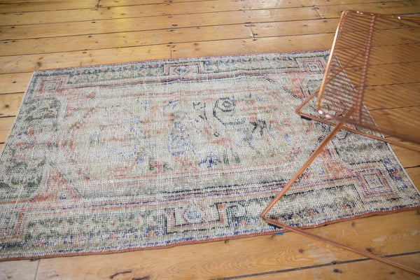 3x4.5 Vintage Distressed Oushak Rug // ONH Item 7645 Image 4