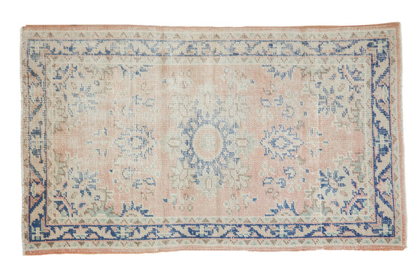 3x5 Vintage Distressed Oushak Rug // ONH Item 7649