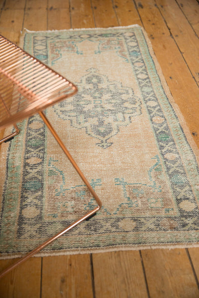 2.5x4.5 Vintage Distressed Oushak Rug // ONH Item 7655 Image 2