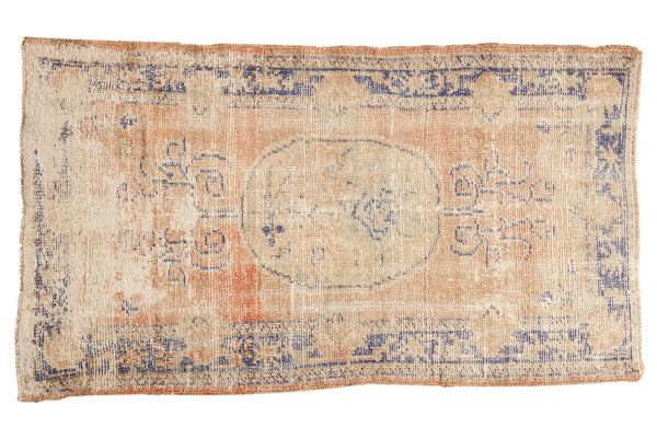 3x5 Vintage Distressed Oushak Rug // ONH Item 7656