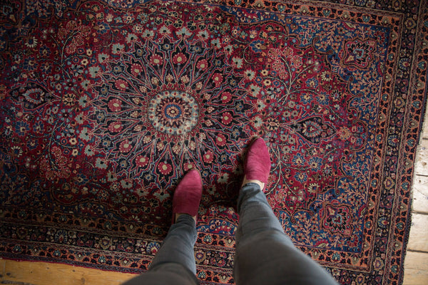 4x6 Vintage Fine Meshed Rug // ONH Item 7663 Image 1