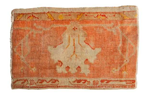 2.5x4 Antique Fragment Oushak Rug // ONH Item 7664