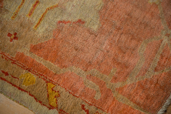 2.5x4 Antique Fragment Oushak Rug // ONH Item 7664 Image 2