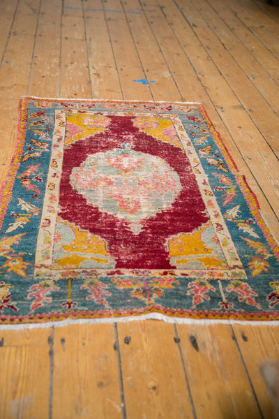 2.5x4 Antique Anatolian Rug // ONH Item 7665 Image 3