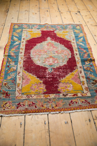 2.5x4 Antique Anatolian Rug // ONH Item 7665 Image 6