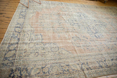 8.5x13 Vintage Distressed Oushak Carpet // ONH Item 7676 Image 6