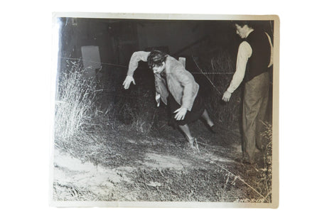 Ingrid Bergman and Gregory Peck Spellbound Movie Still Photograph // ONH Item 7699