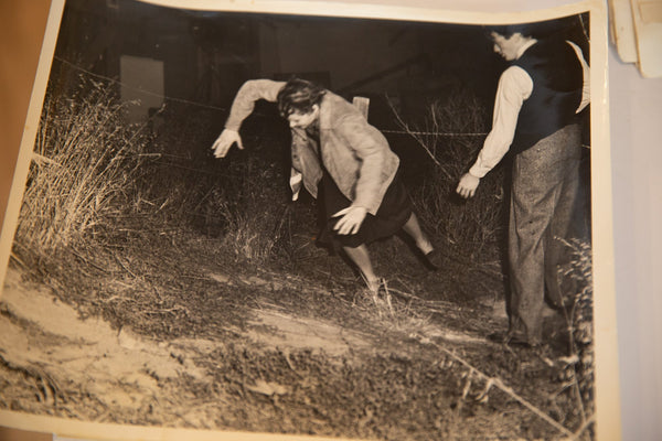 Ingrid Bergman and Gregory Peck Spellbound Movie Still Photograph // ONH Item 7699 Image 1