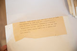 Typewritten description from 