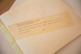 Original typed press information on the reverse of the vintage Carole Lombard photograph.