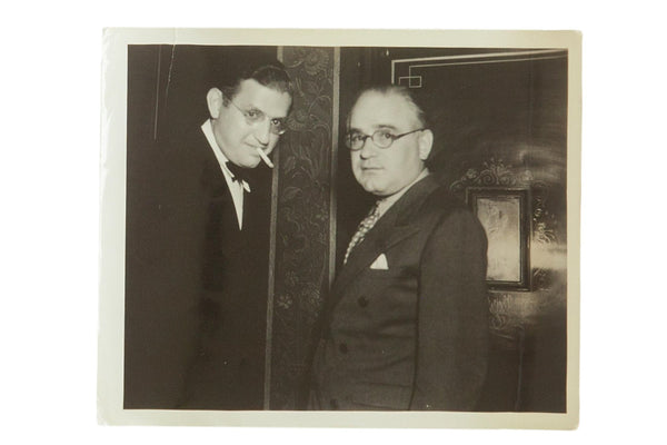 Vintage Russell Birdwell Photograph of David Selznick // ONH Item 7718
