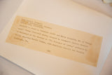 Aged descriptive label from the vintage Russell Birdwell Selznick photograph.