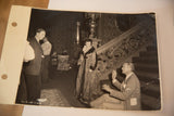 Vintage photograph of Vivien Leigh and Victor Fleming on the ornate set stairwell.
