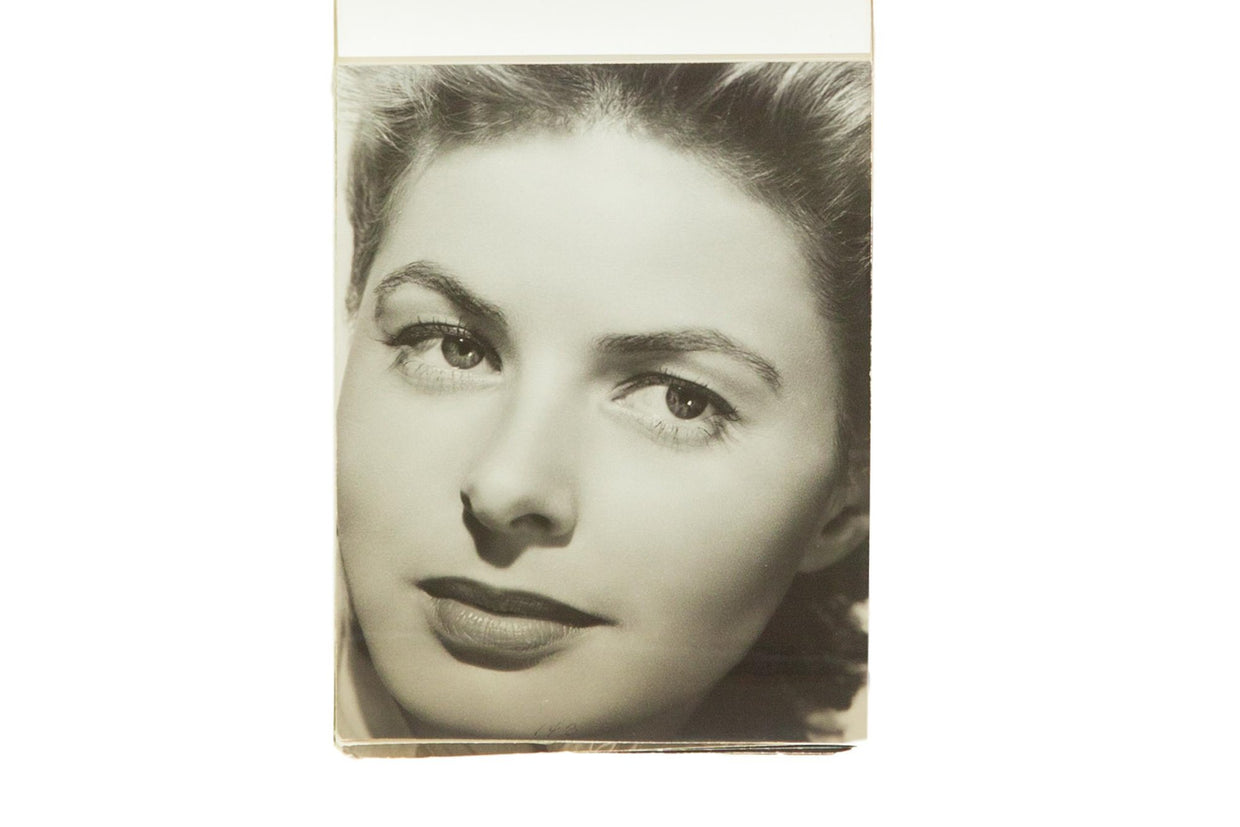 Vintage Ingrid Bergman Headshot Photograph // ONH Item 7723